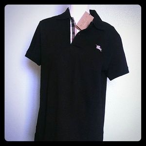BURBERRY XL p black polo